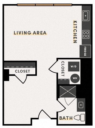floor plan photo of the junction at white stone station in menomonee falls, wi